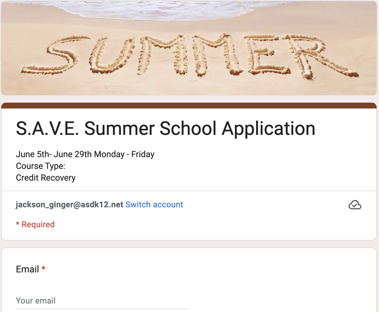 Click to Enroll